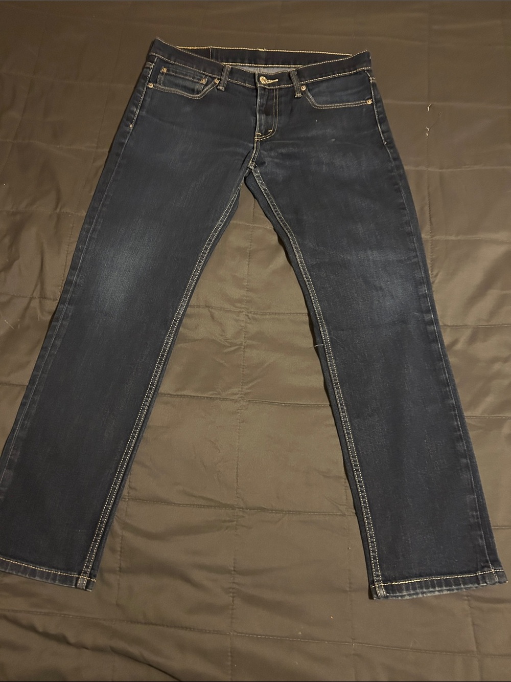 Levi's Indigo Straight-Leg Men's Jeans